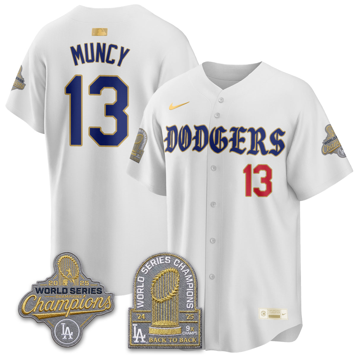 LAD Vapor Limited Jersey - Back to Back 9x Champs - All Stitched