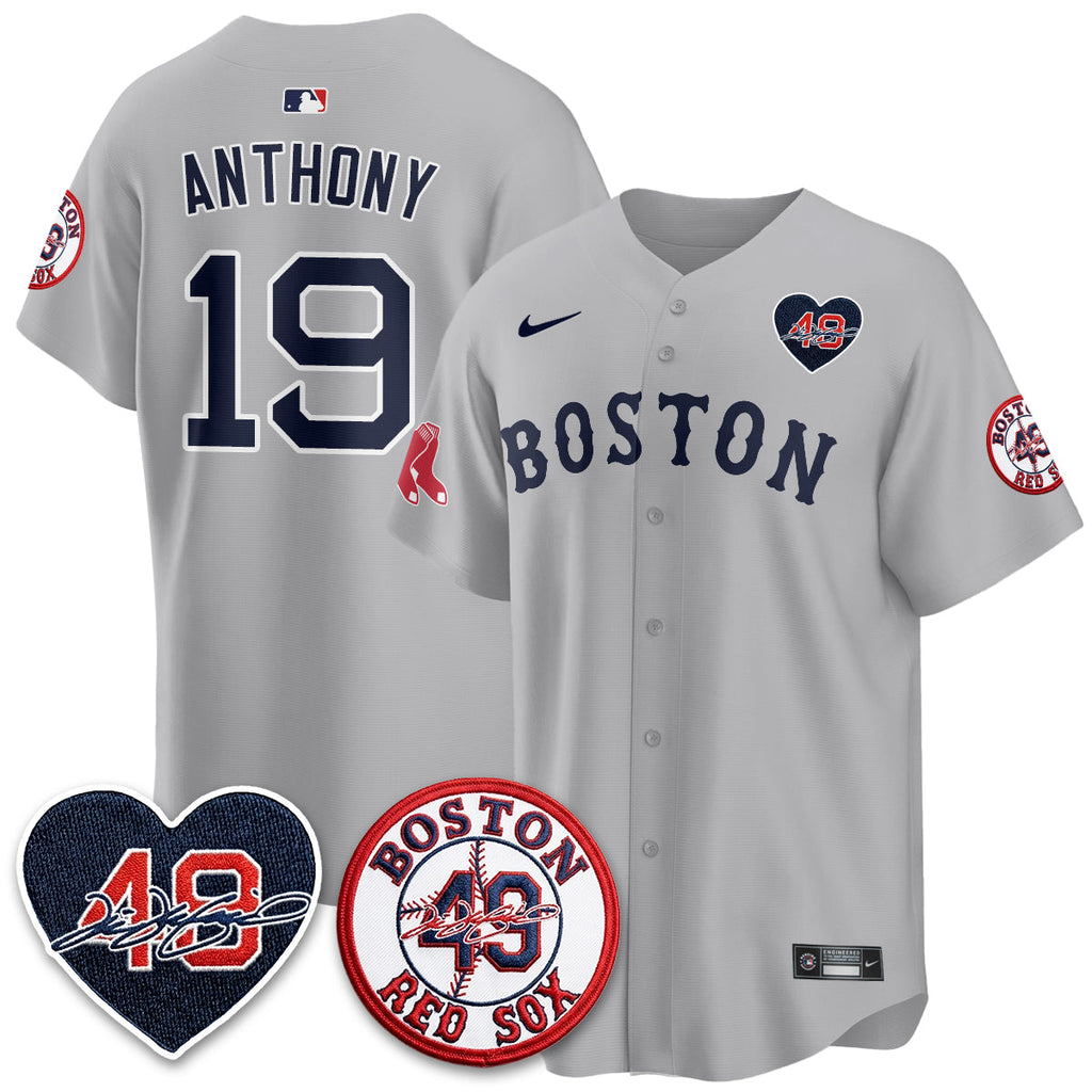 BOS Tim Wakefield Memorial Patch Vaper Premier Limited Jersey - Stitched