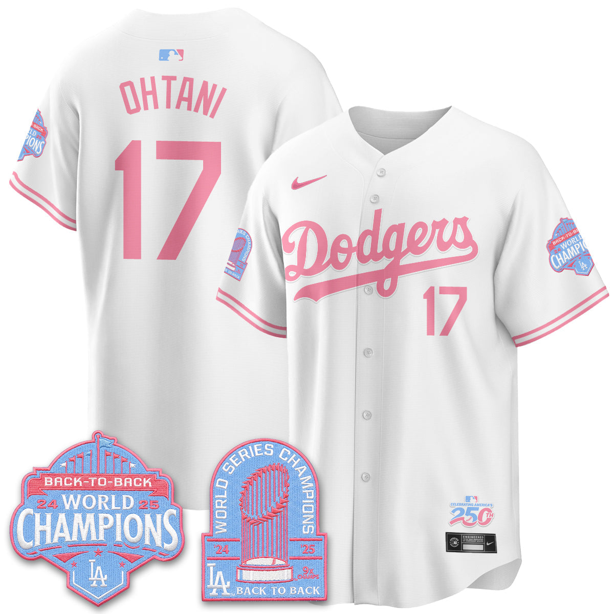 LAD x Bubblegum Vapor Jersey - Stitched