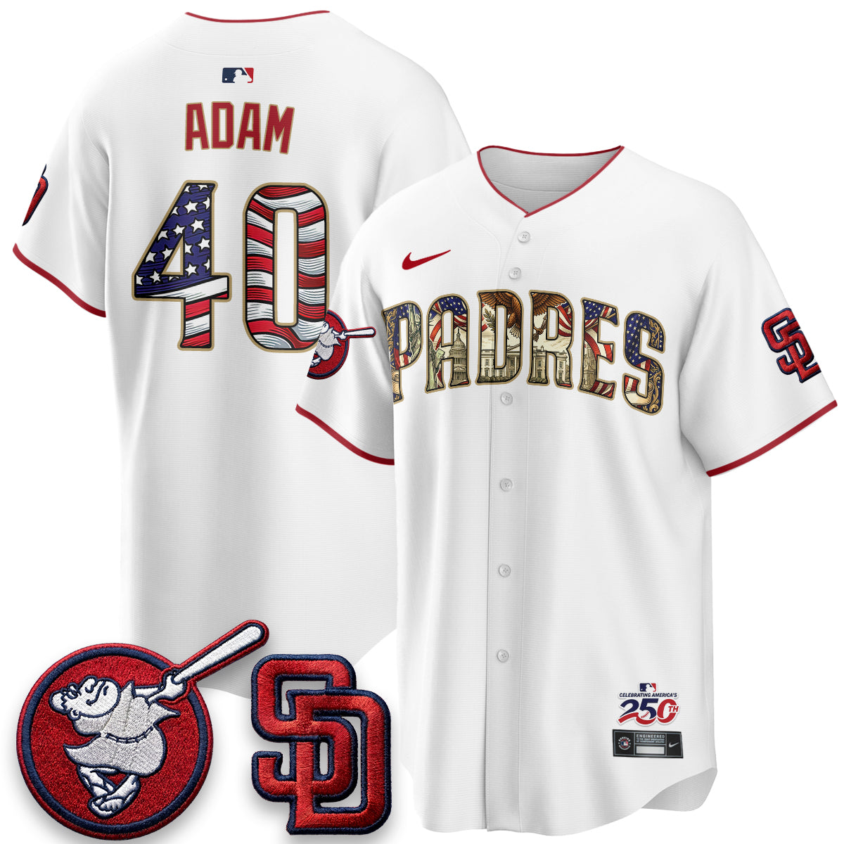 SD 2026 Independence Day USA Vapor Limited Jersey - Stitched