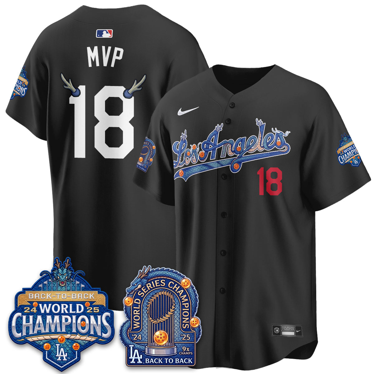 LAD x DB Night 2026 Vapor Jersey - Stitched