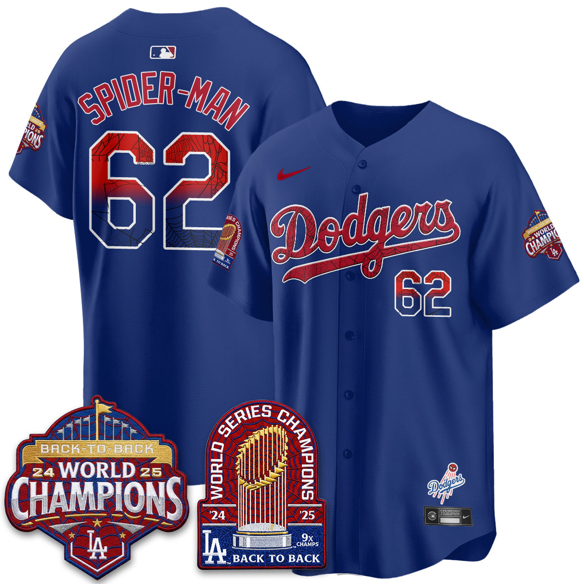 LAD x Web-Head 2026 Vapor Jersey - Stitched