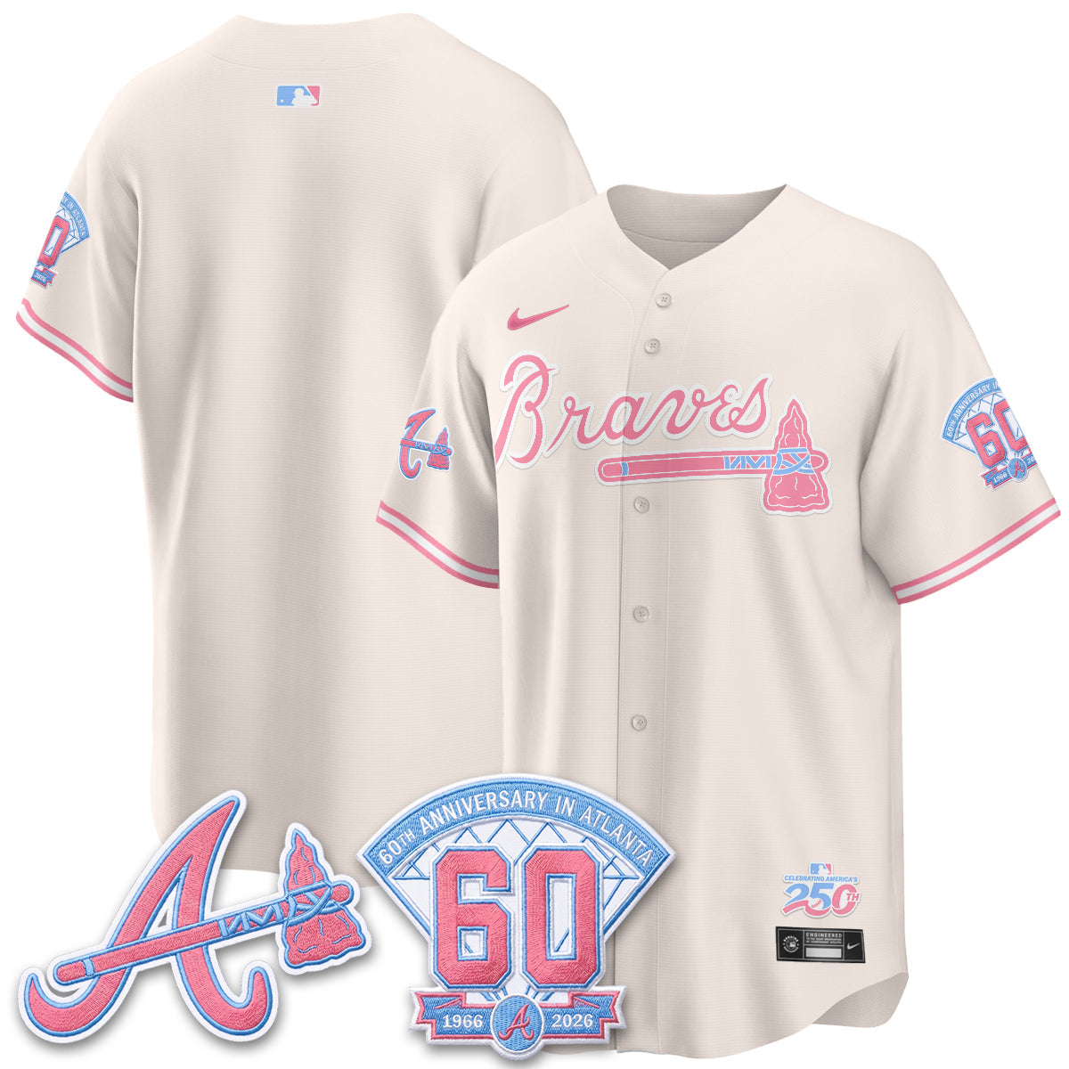 ATL x Bubblegum Vapor Jersey - Stitched