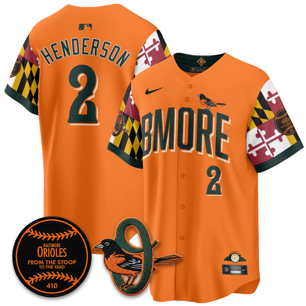BAL x Maryland State Flag 2026 Vapor Jersey - Stitched