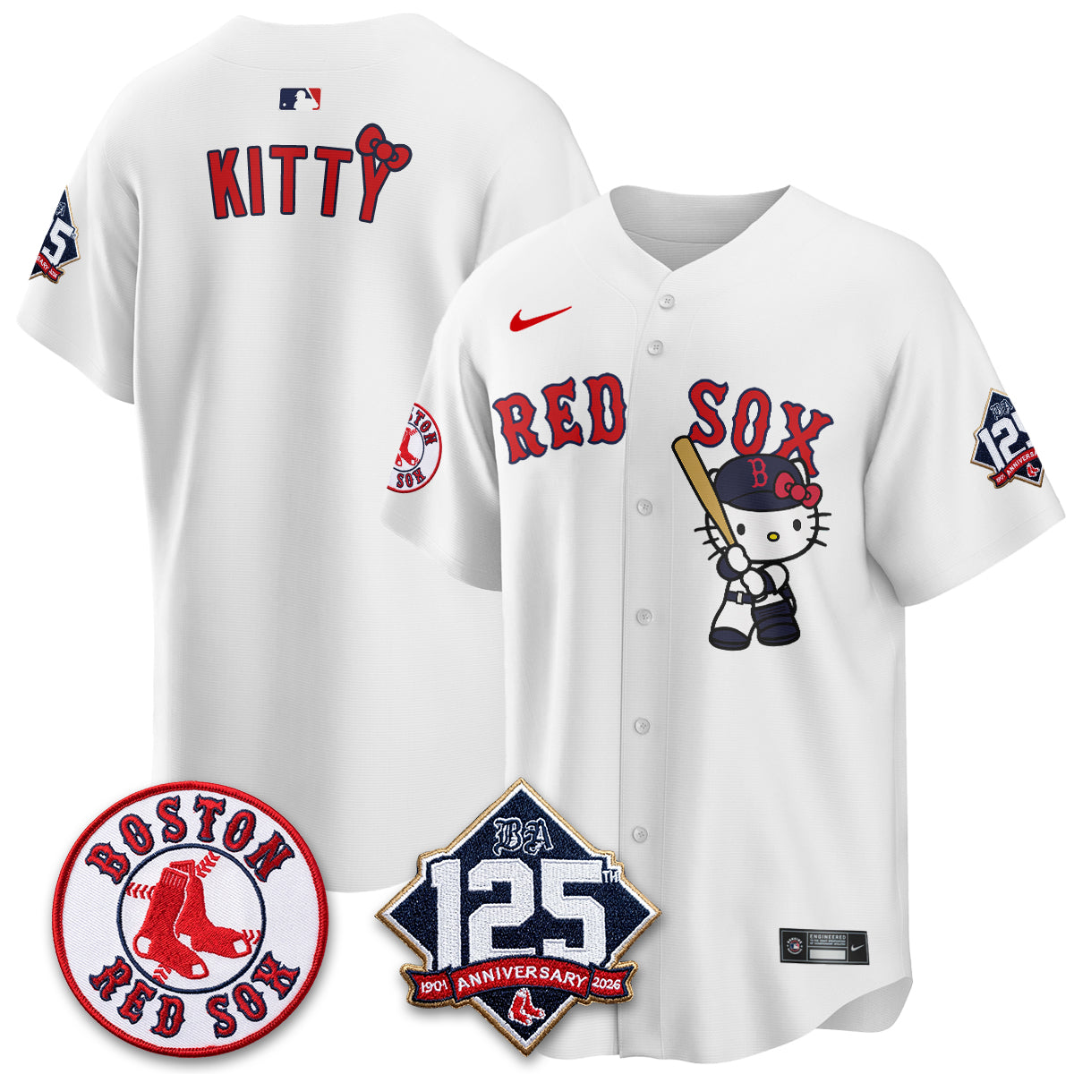 BOS x Meow KT Vapor Limited Pink Jersey - Stitched