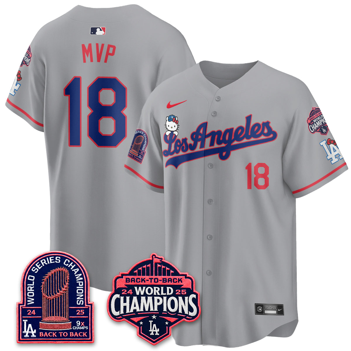 LAD x Hello Kitty Night 2026 Vapor Jersey - All Stitched - V2