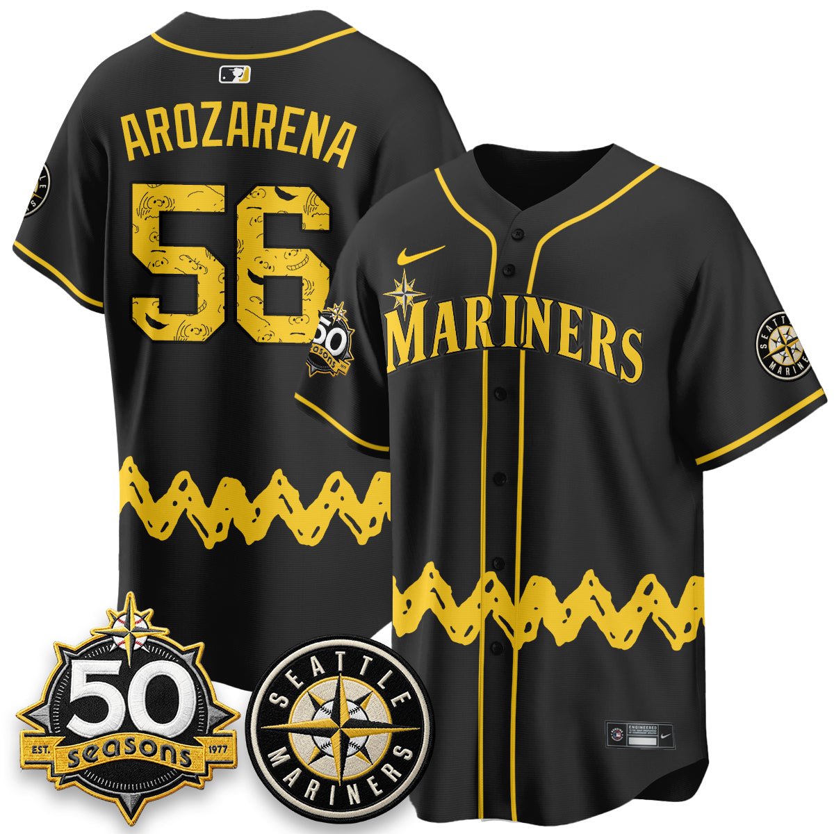 SEA x P-Nuts Vapor Limited Jersey - Stitched
