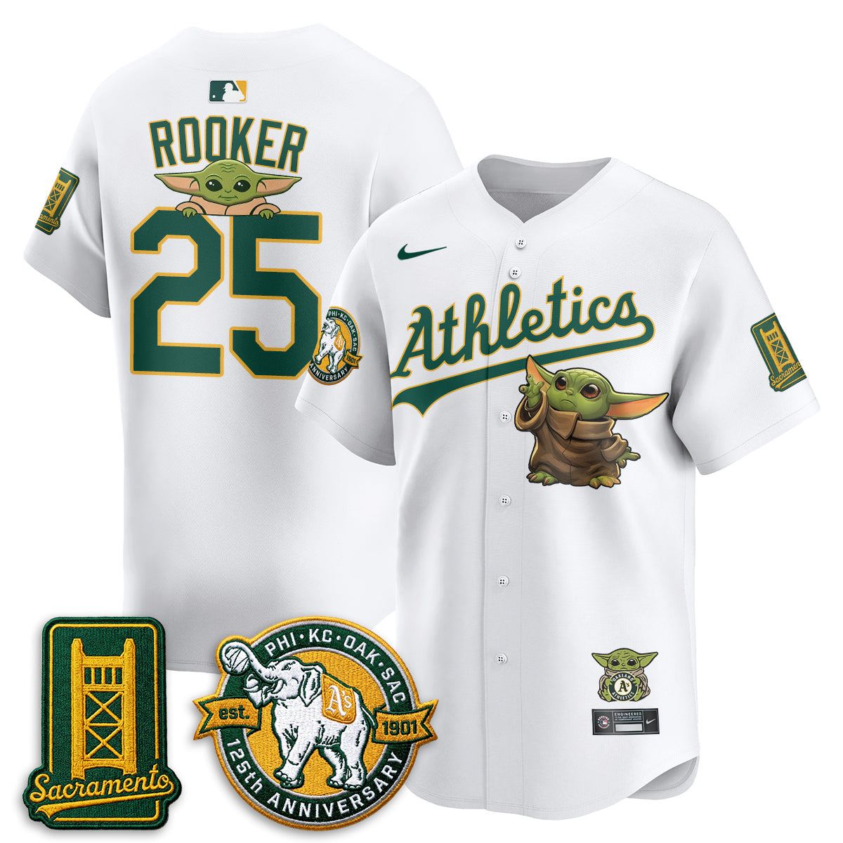 OAK x SW 2026 Vapor Limited Jersey - Stitched