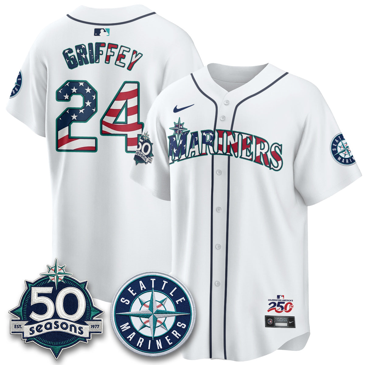 SEA Americana 2026 Vapor Limited Jersey - Stitched