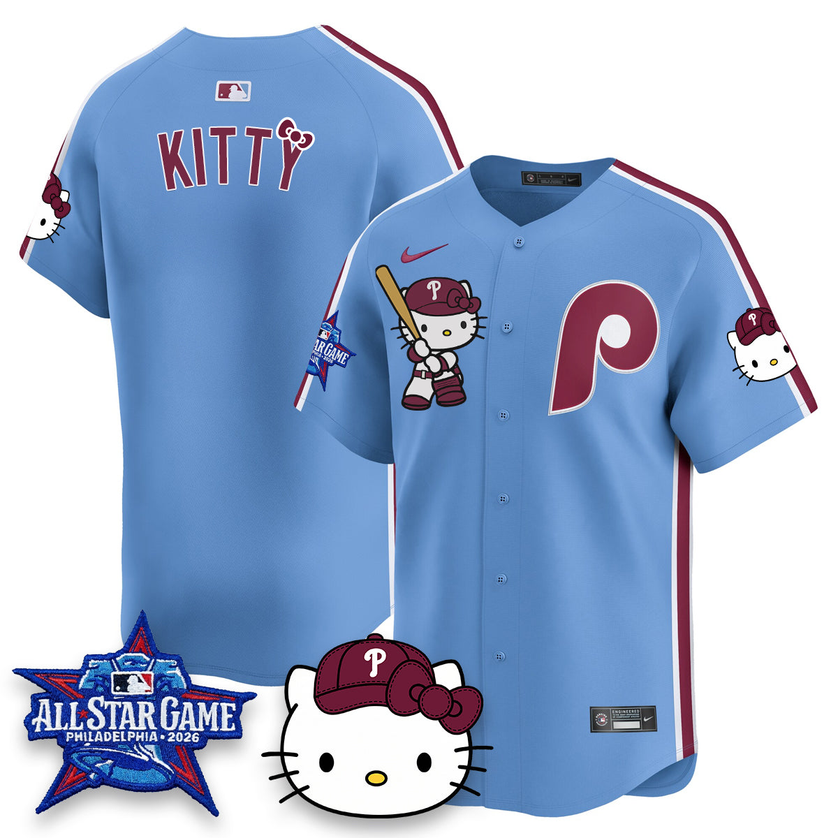 PHI x Meow Kitty Vapor Limited Jersey V2- Stitched