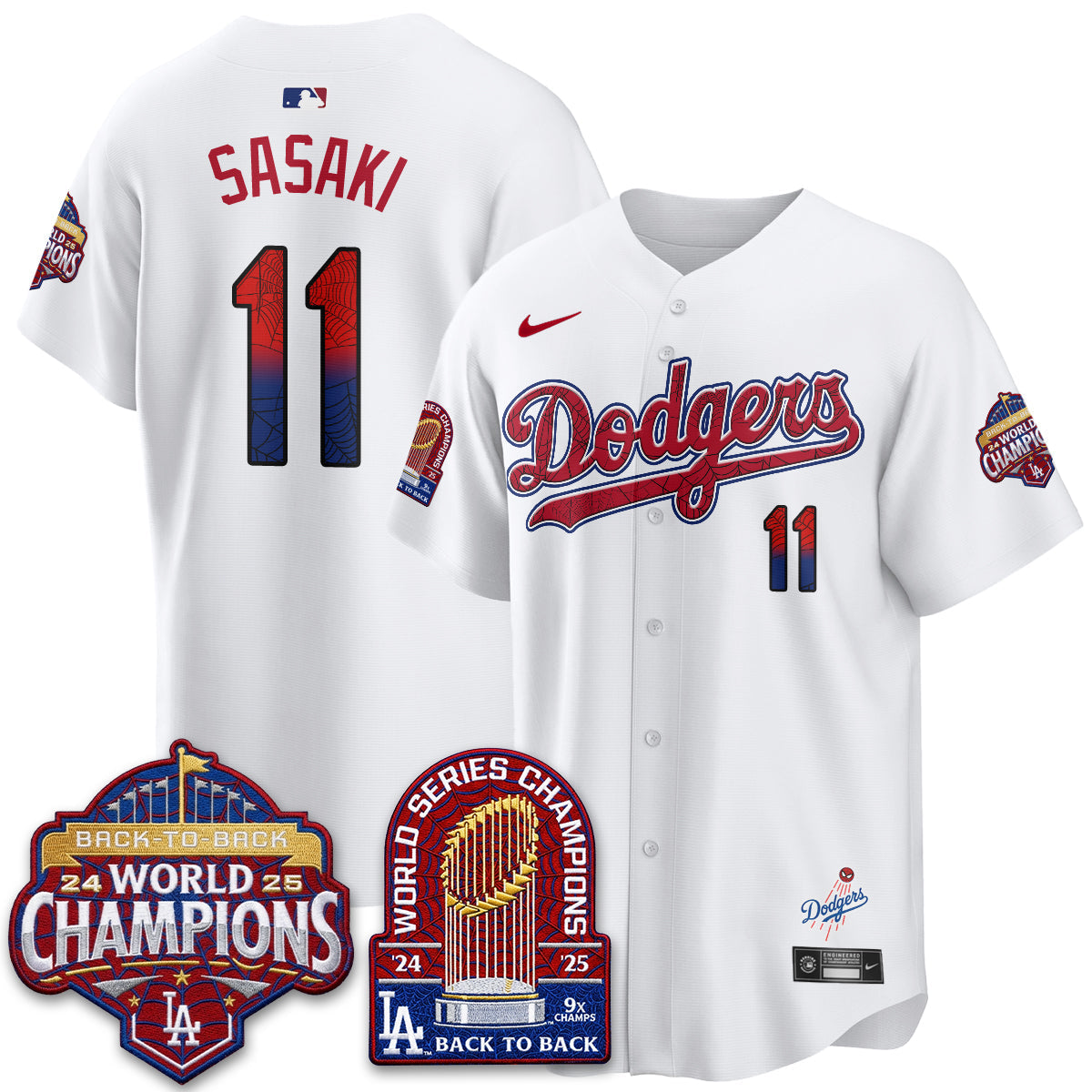 LAD x Web-Head 2026 Vapor Jersey - Stitched