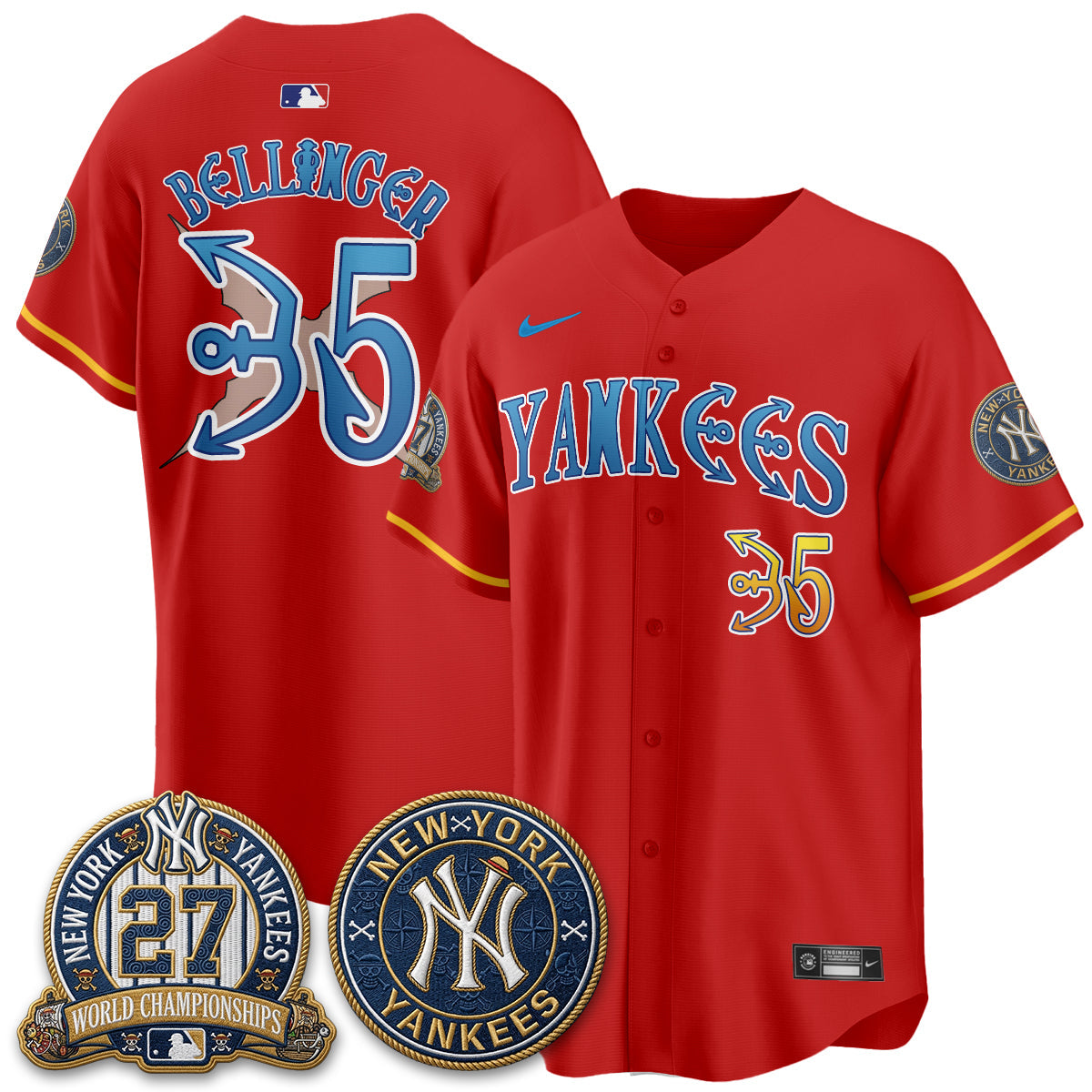 NYY x Japanese Cartoon Limited Jersey -  Stitched