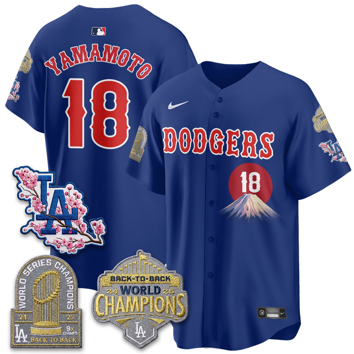 LAD Japanese Heritage Night 2026 Jersey - All Stitched V2
