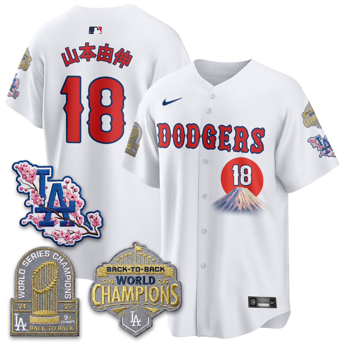 LAD Japanese Heritage Night 2026 Jersey - All Stitched V2