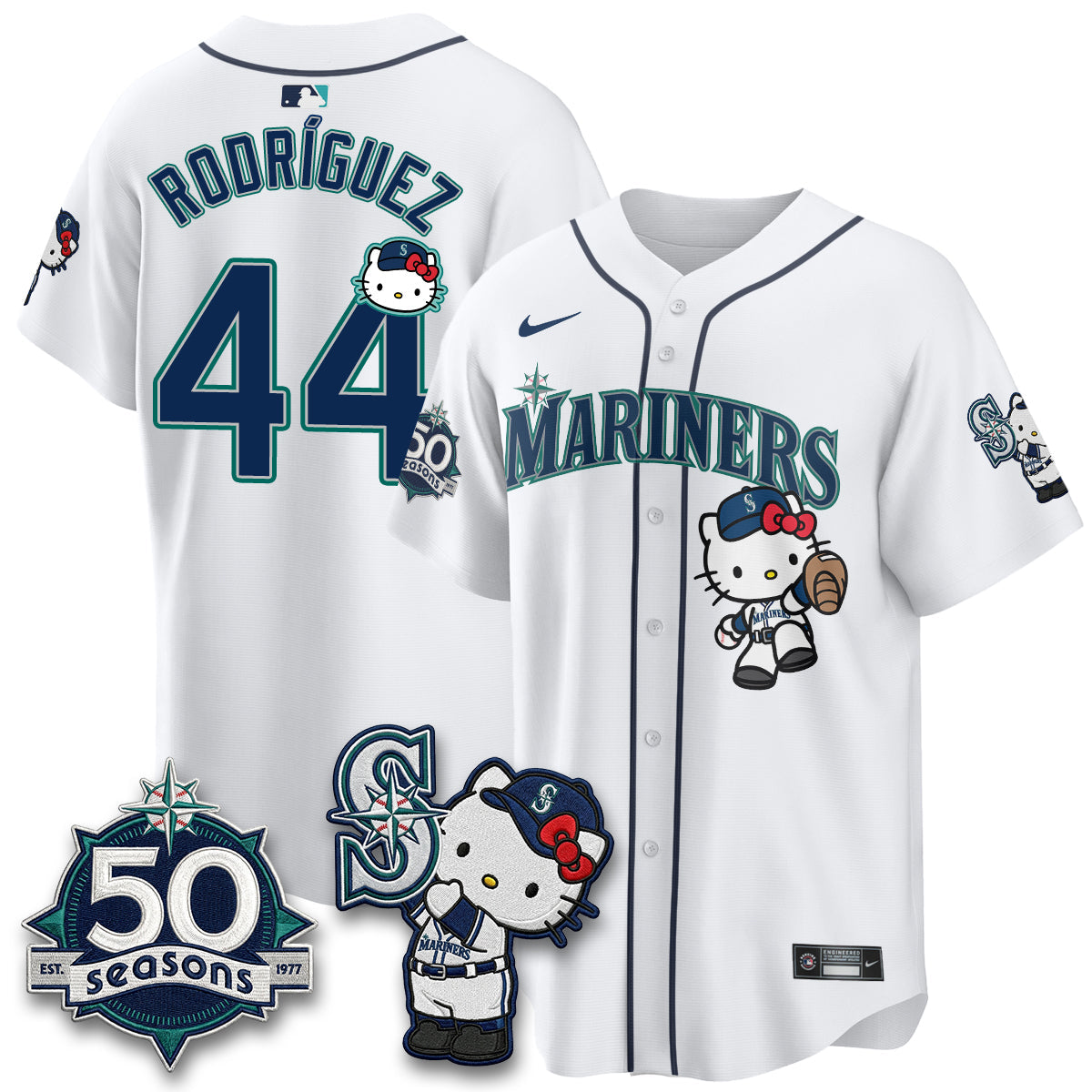 SEA x Meow KT Night Limited Teal Jersey - Stitched