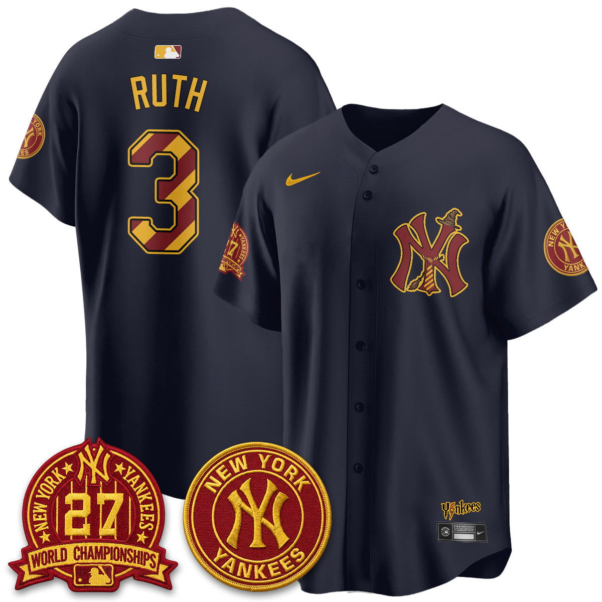 NYY x HP 25 Years of Magic Vapor Limited Jersey - Stitched