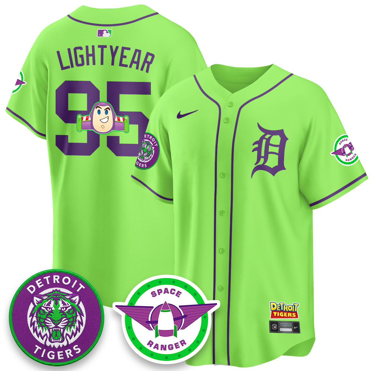 DET 2026 Space Ranger Edition Vapor Limited Jersey - Stitched