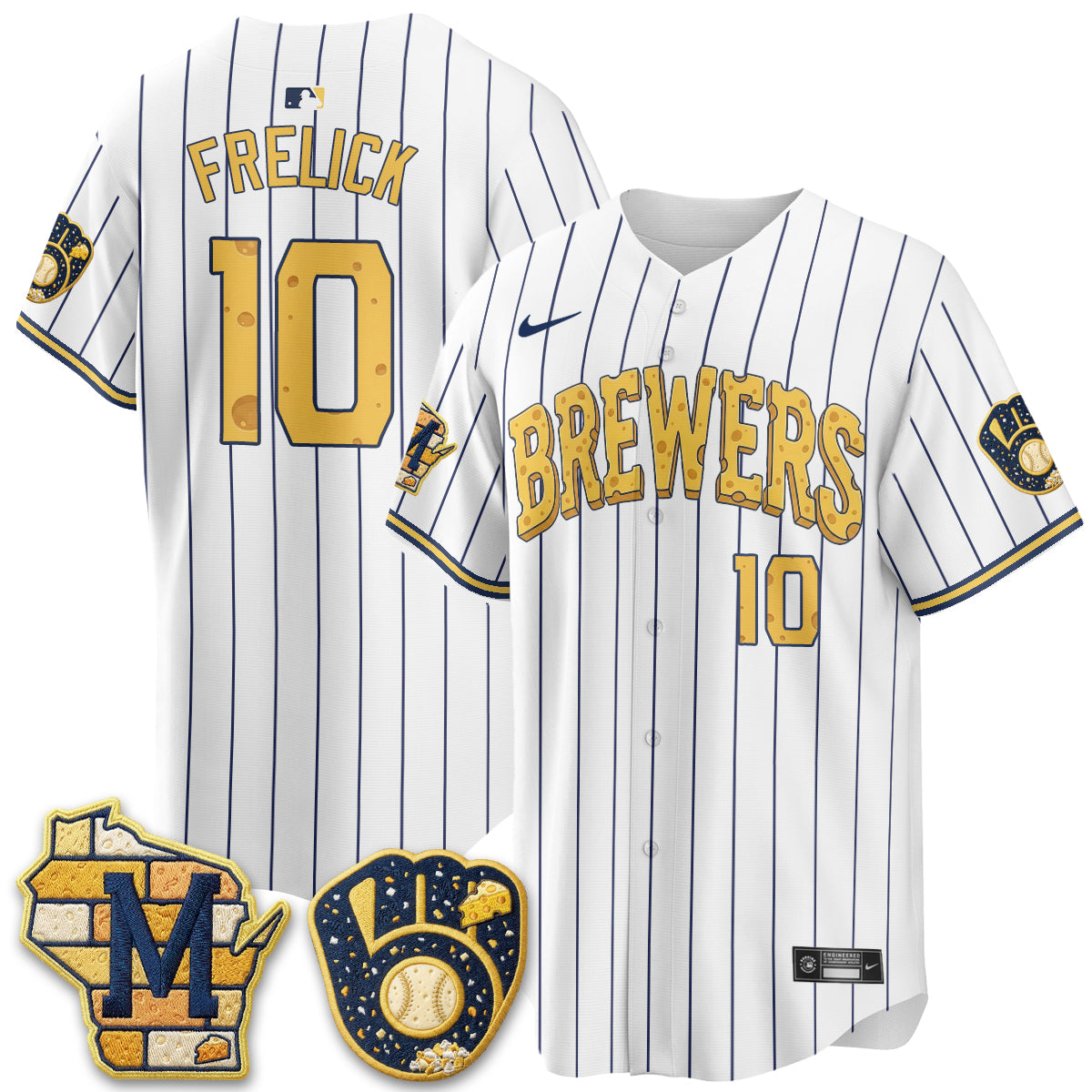 MIL Cheesehead Edition Vapor Limited Jersey - Stitched