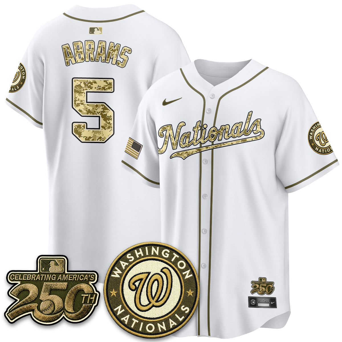 WSH Salute to Service 2026 Vapor Limited Jersey - Stitched