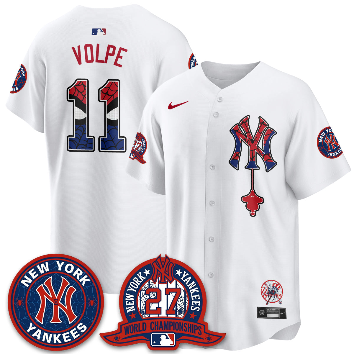 NYY x Web-Head 2026 Vapor Jersey - Printed