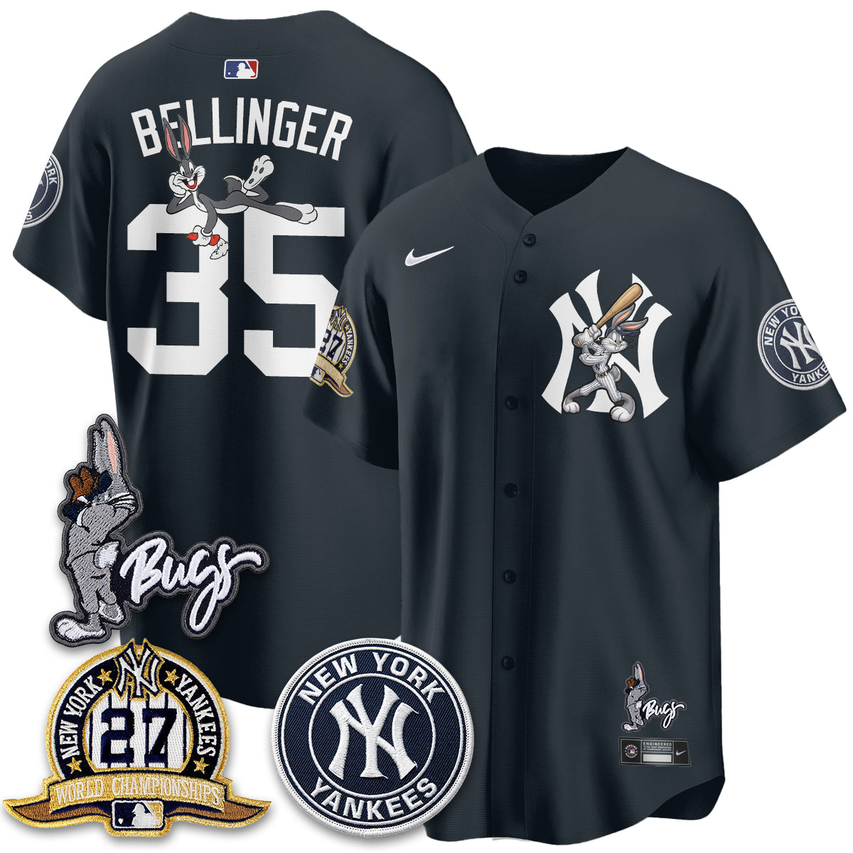 NYY Bunny Vapor Limited Jersey - All Stitched