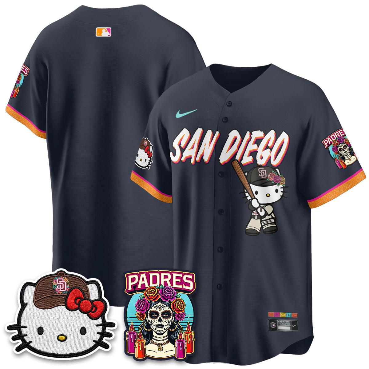 SD 2026 City Connect x Meow KT Vapor Limited Jersey - All Stitched