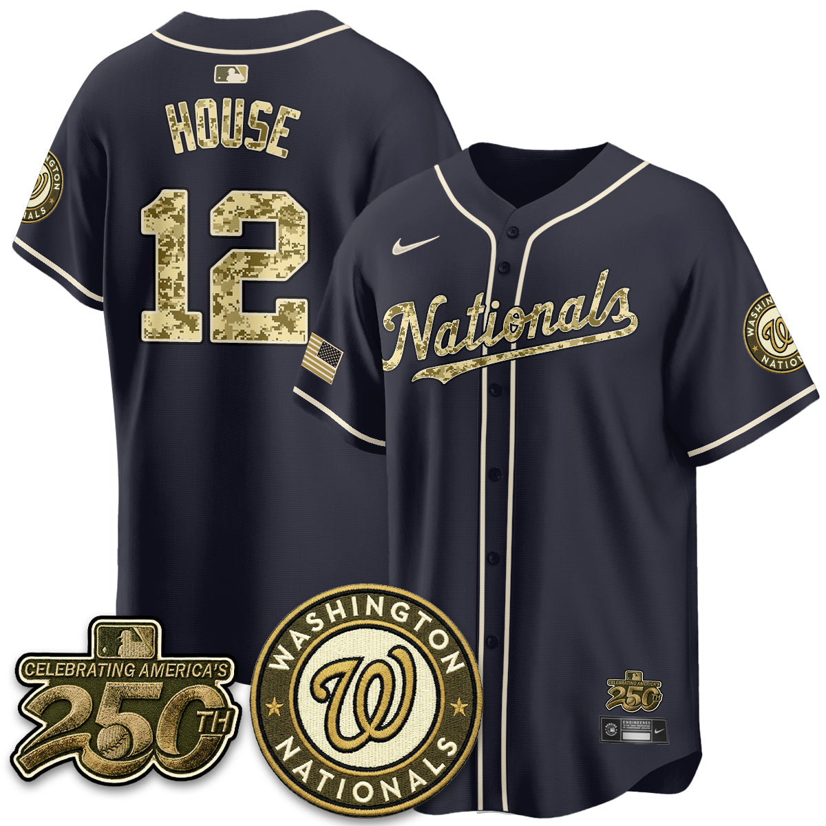 WSH Salute to Service 2026 Vapor Limited Jersey - Stitched