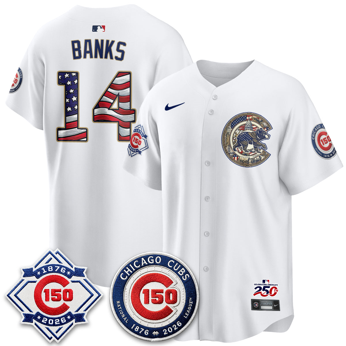 CHC 2026 Independence Day USA Vapor Limited Jersey - Stitched