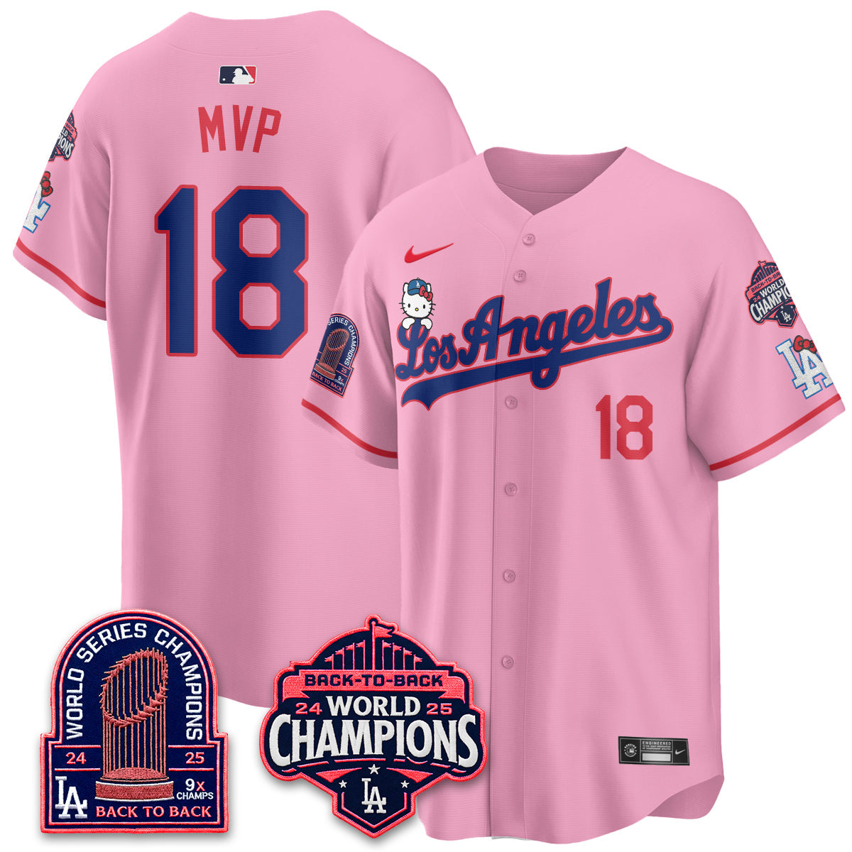 LAD x Hello Kitty Night 2026 Vapor Jersey - All Stitched - V2