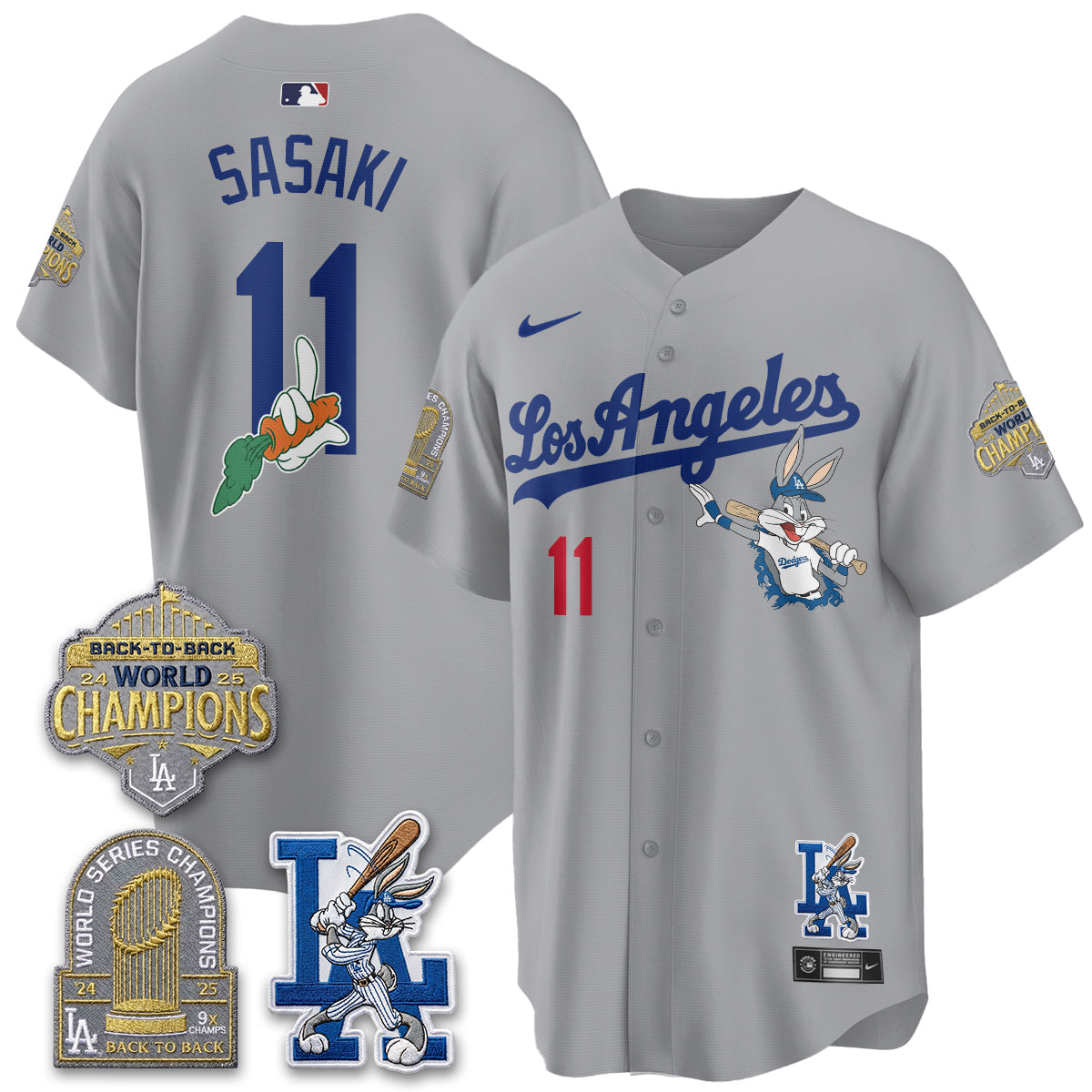 LAD Bunny Vapor Limited Jersey - All Stitched
