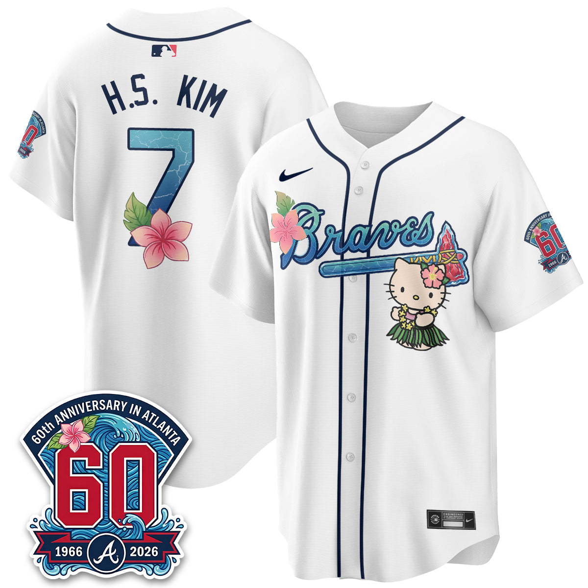 ATL x Meow Aloha Spirit Vapor Jersey - Stitched