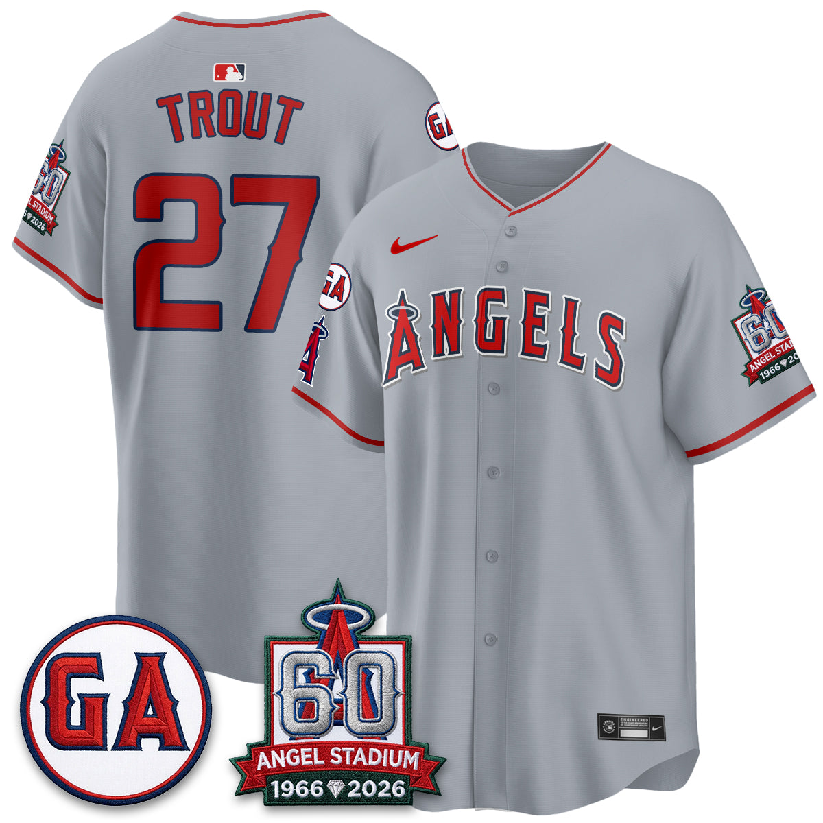 LAA 60th Anniversary Vapor Jersey - All Stitched V3