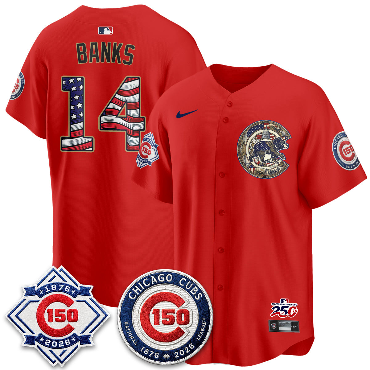 CHC 2026 Independence Day USA Vapor Limited Jersey - Stitched