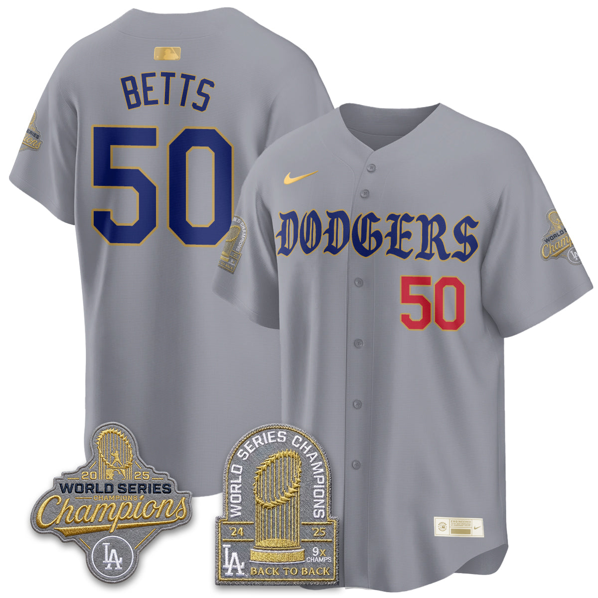 LAD Vapor Limited Jersey - Back to Back 9x Champs - All Stitched