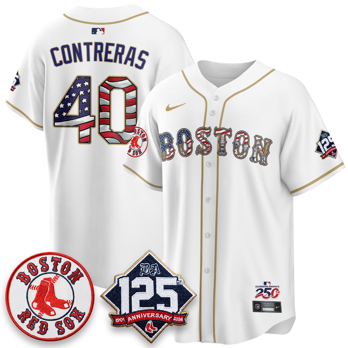 BOS 2026 Independence Day USA Vapor Limited Jersey - Stitched