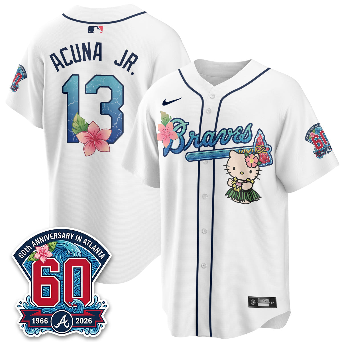 ATL x Meow Aloha Spirit Vapor Jersey - Stitched
