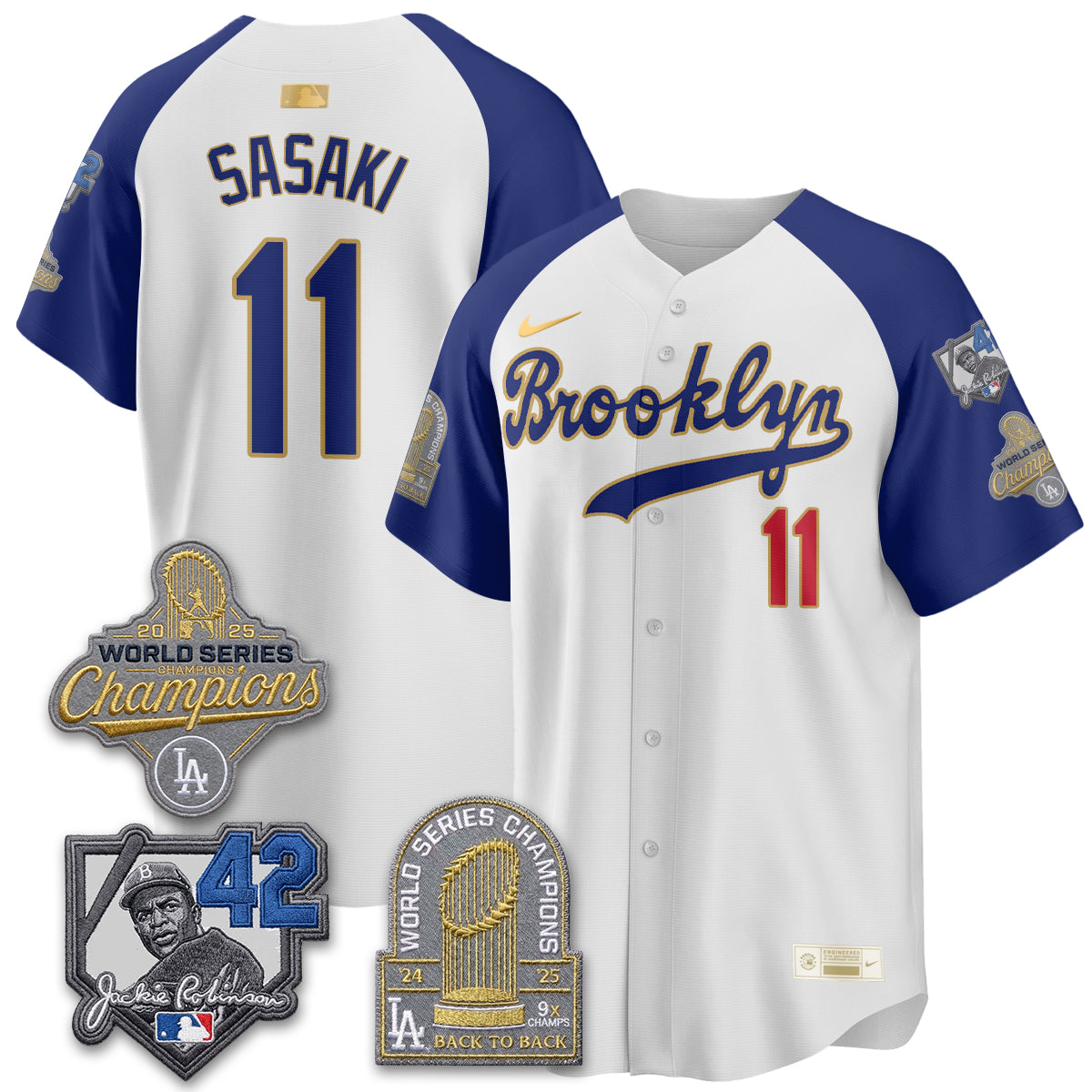 LAD 2026 Brooklyn Jackie Robinson Limited Jersey - All Stitched