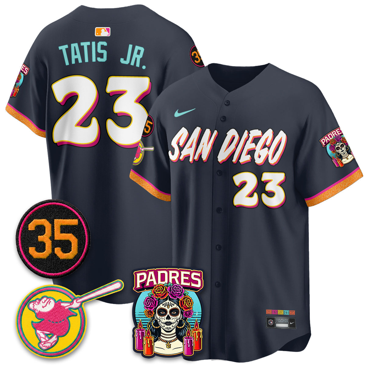 SD 2026 City Connect Vapor Premier Limited Jersey - All Stitched V2