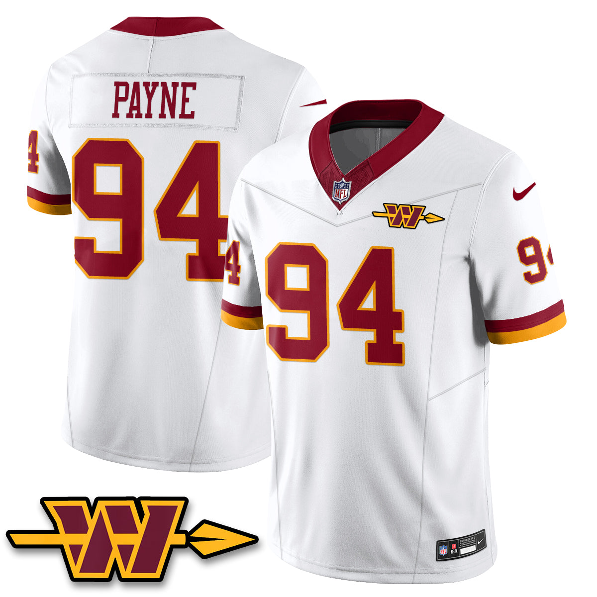 WAS Hail Raiser Vapor Jersey - All Stitched