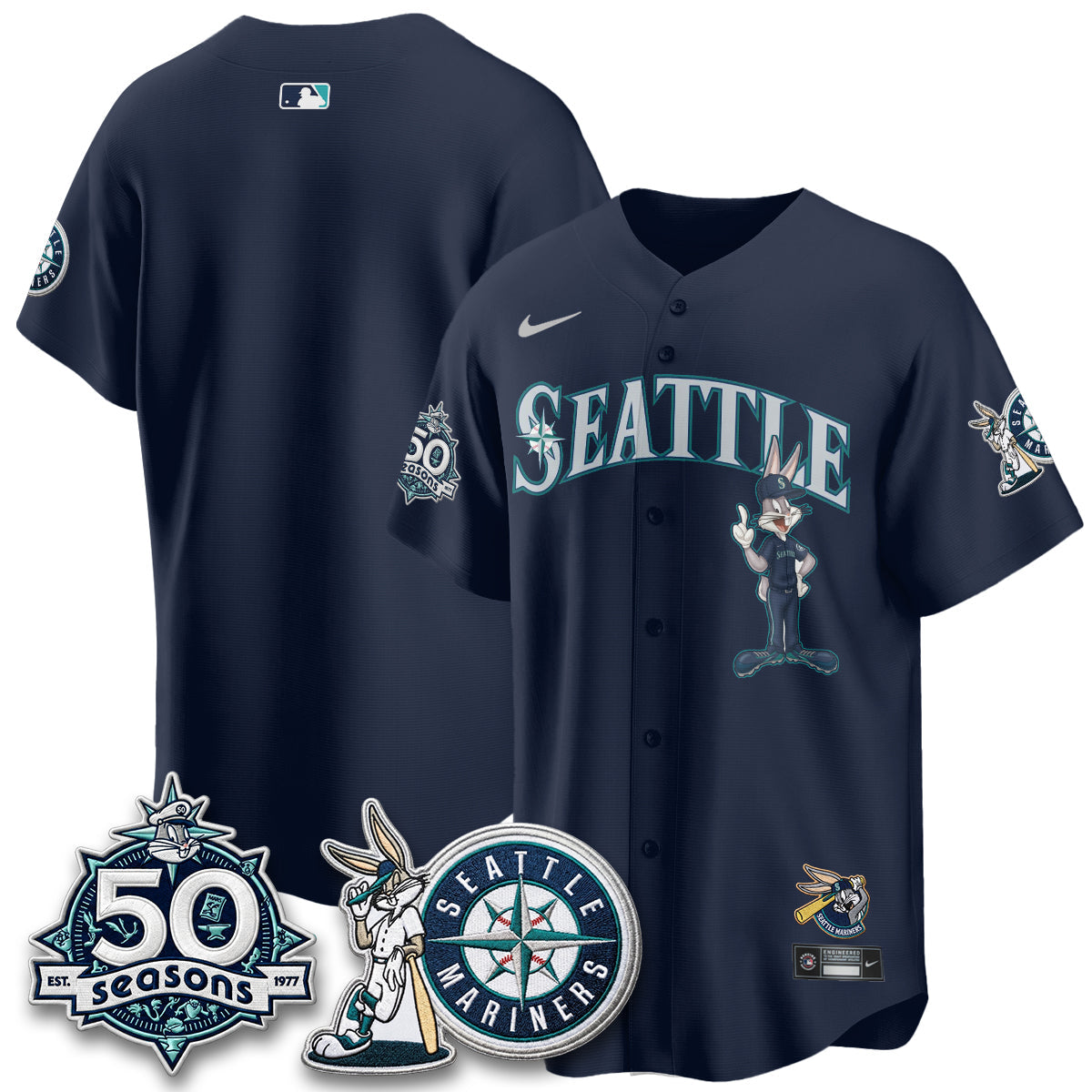 SEA x Bunny Vapor Premier Limited Jersey - Stitched