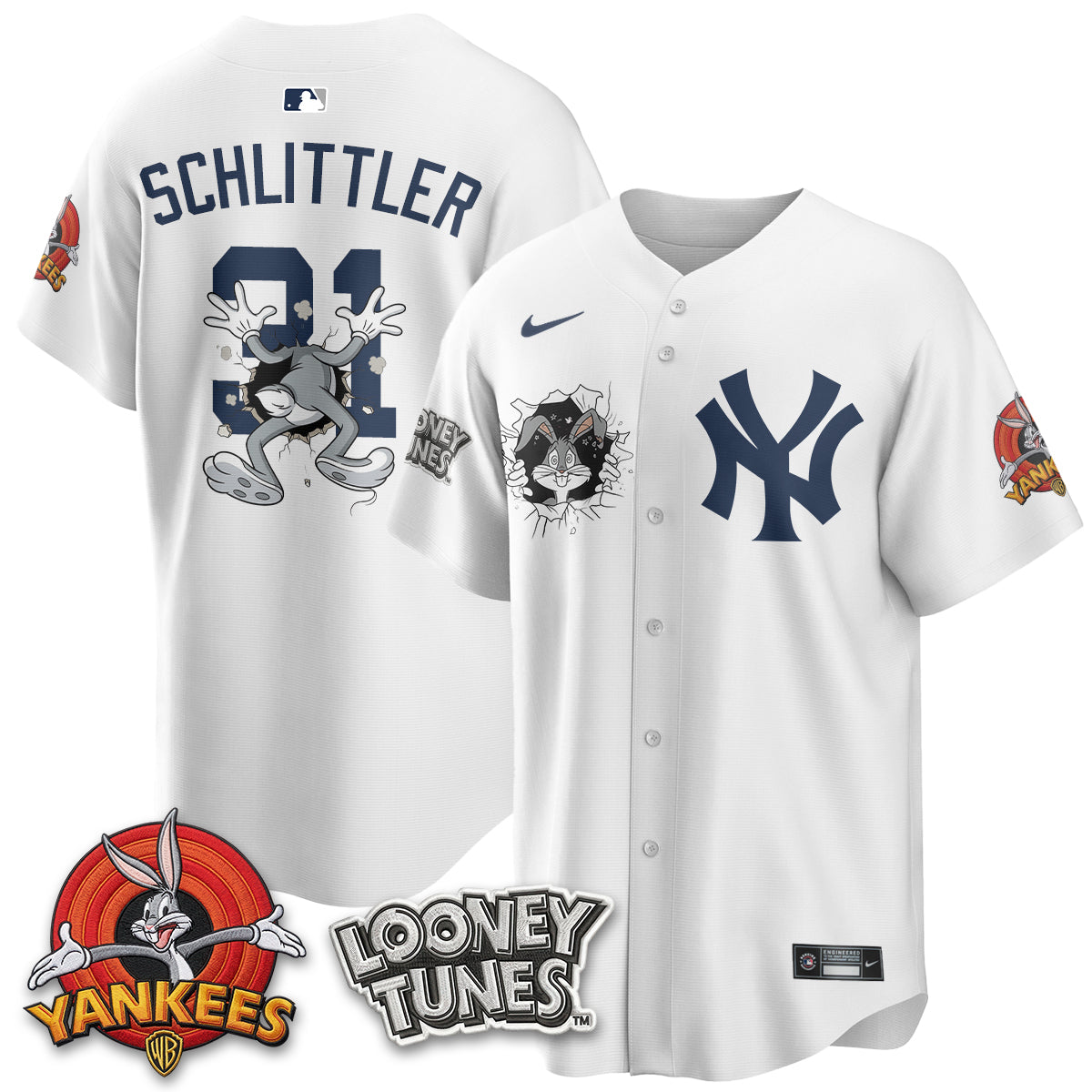 NYY x Bunny Vapor Limited Jersey V3- Printed