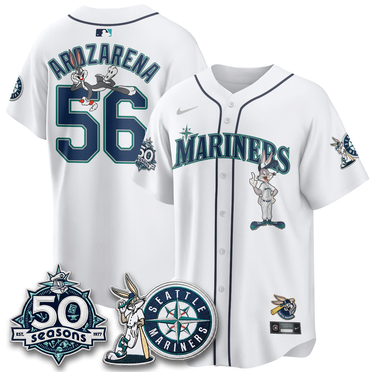 SEA x Bunny Vapor Premier Limited Jersey - Stitched