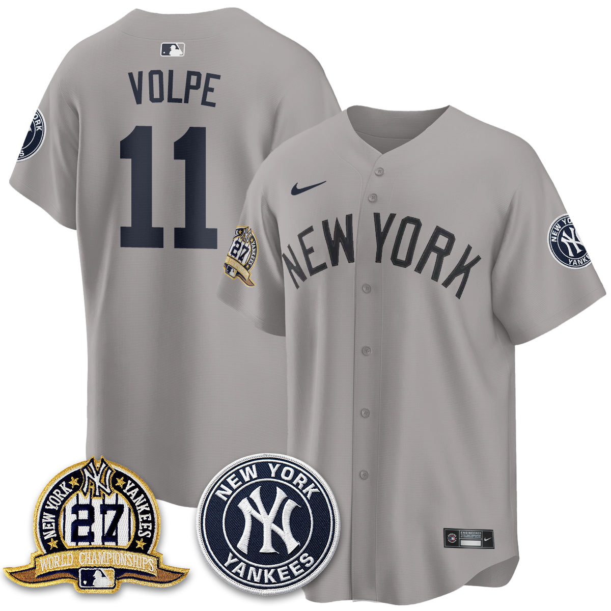 NYY Alternate Jersey - All Stitched