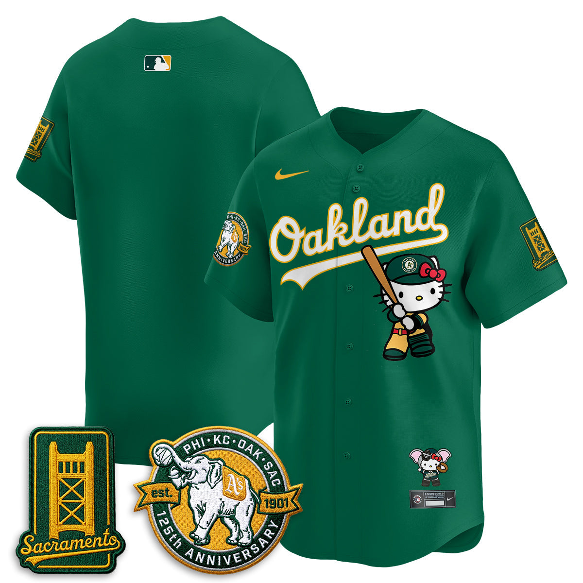 OAK x Meow KT 2026 Vapor Limited Jersey - Stitched