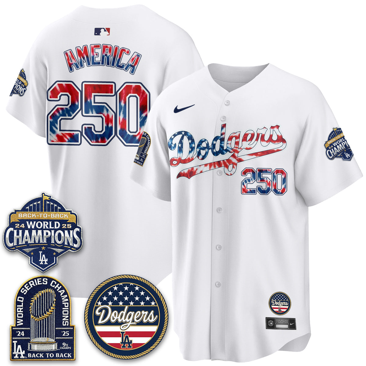 LAD Americana 2026 Vapor Limited Jersey - Stitched
