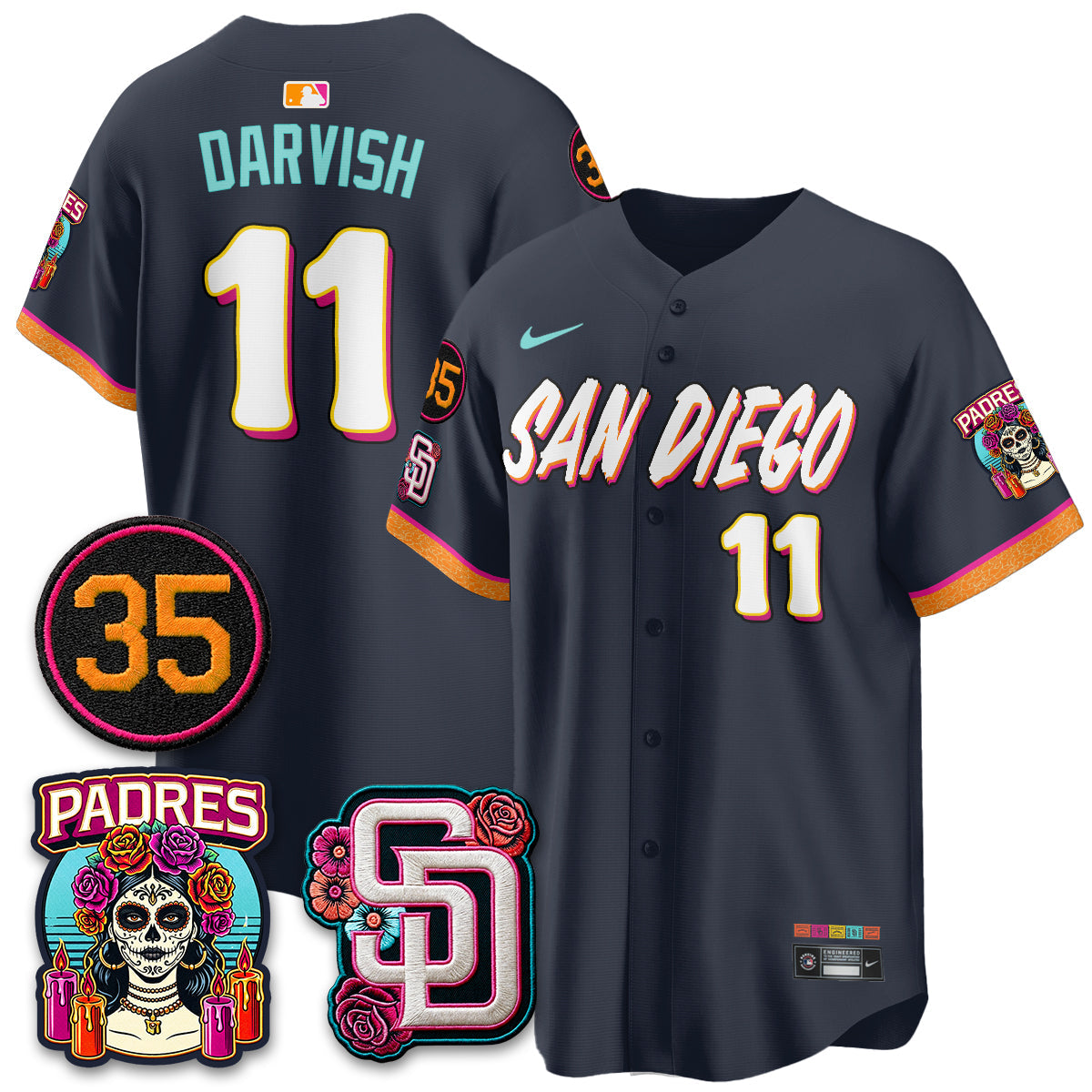 SD 2026 City Connect Vapor Premier Limited Jersey - All Stitched V2