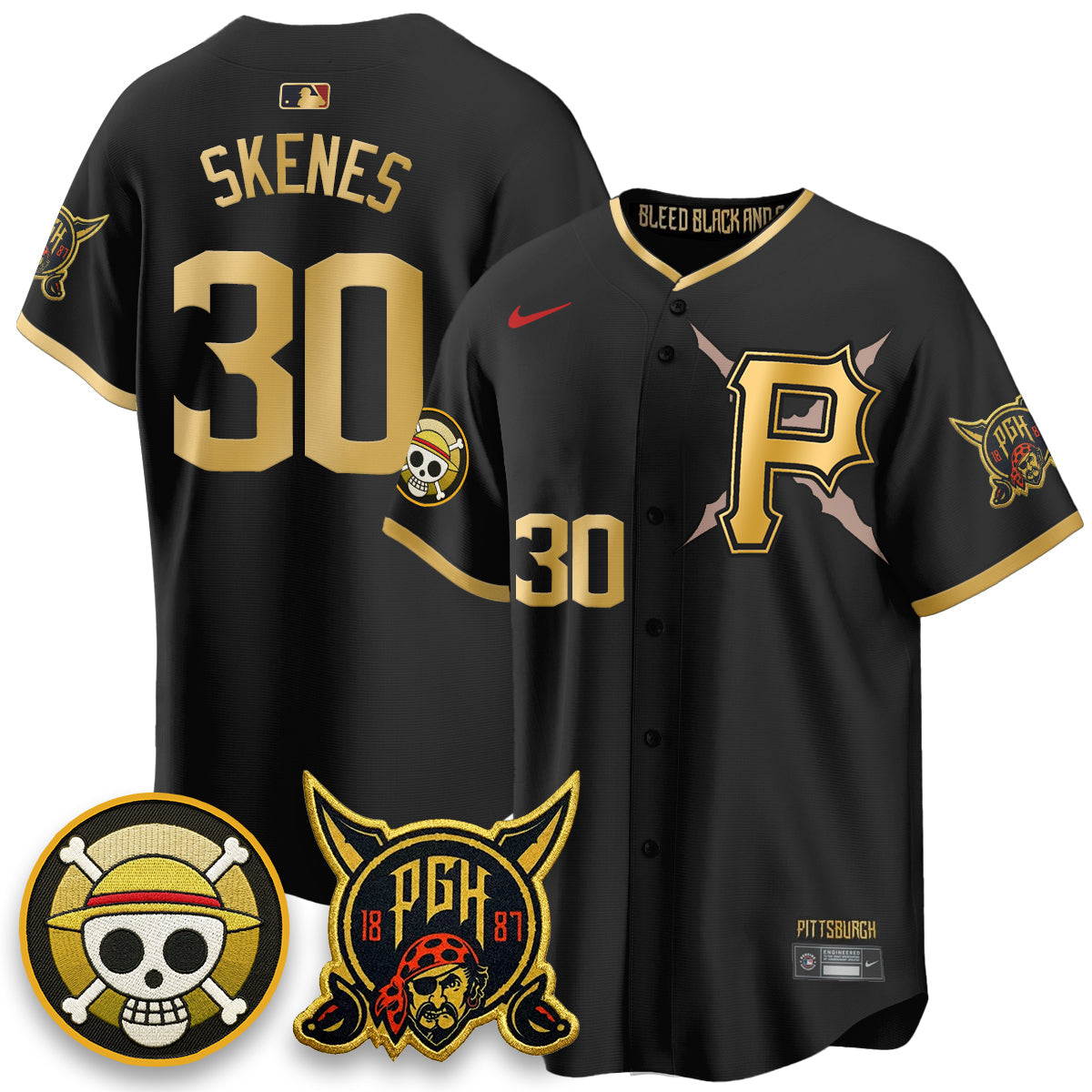 PIT 2026 City Connect x OP Vapor Limited Jersey - All Stitched