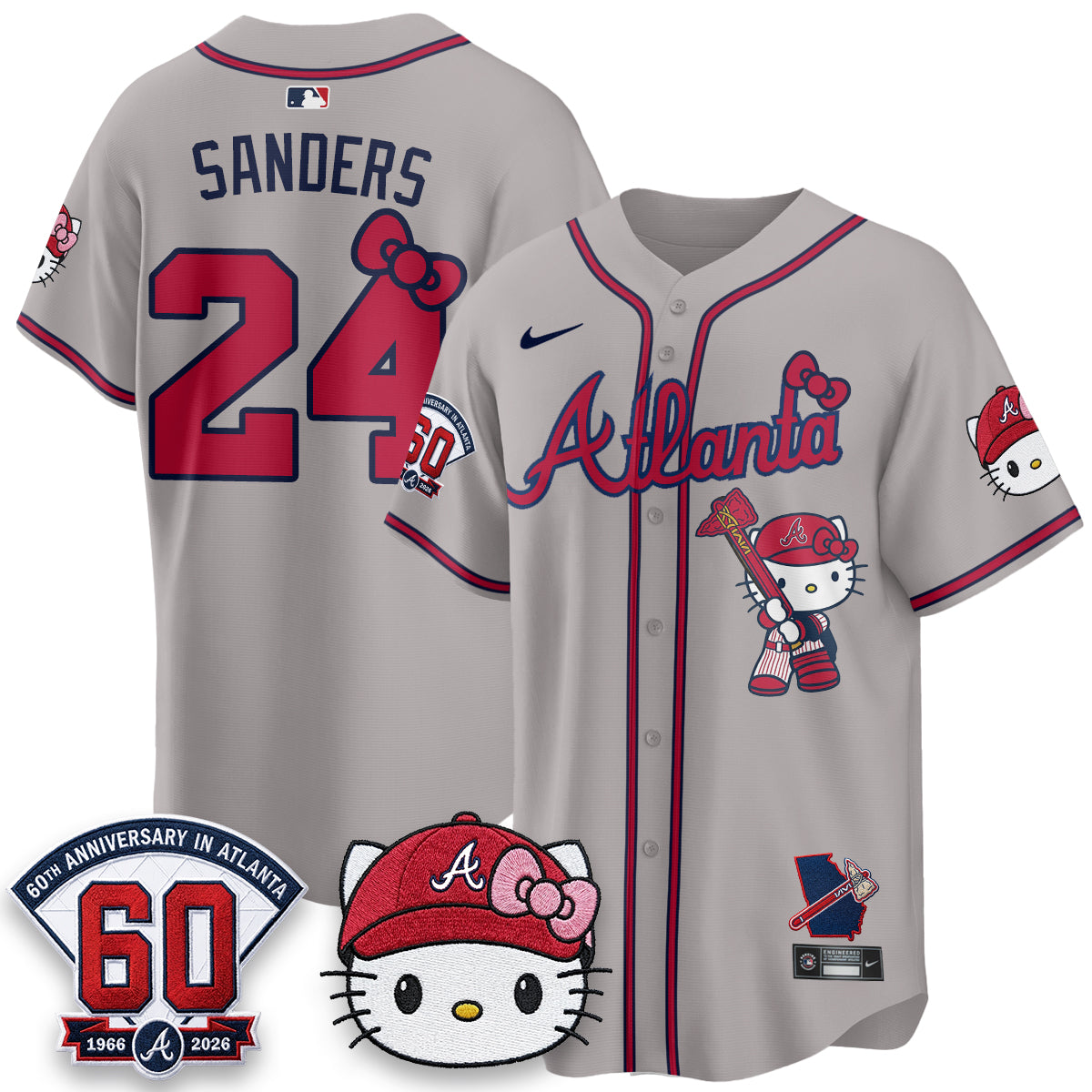 ATL x Meow KT 2026 Limited City Connect Jersey - Stitched