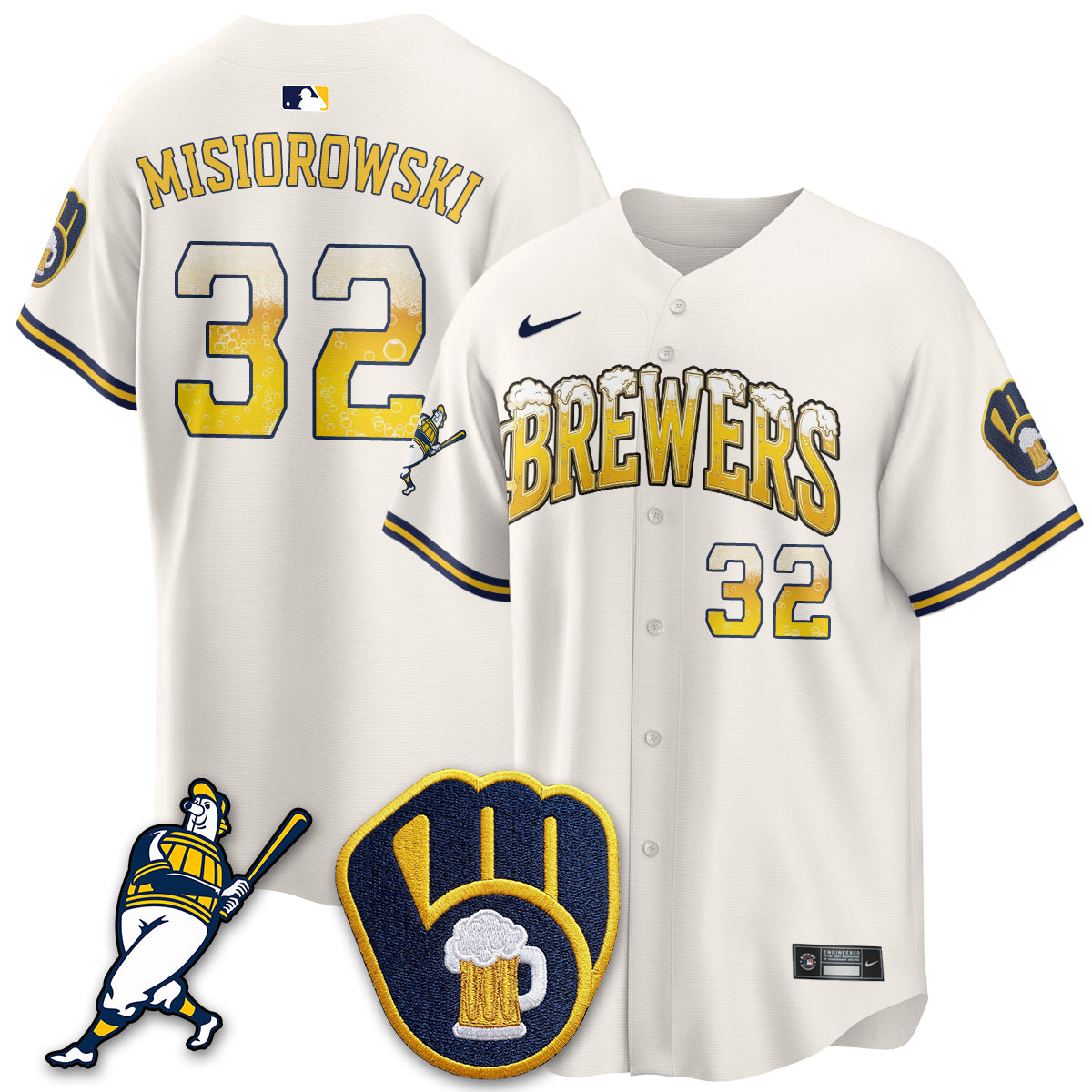 MIL "Pitcher & Pint" Edition Vapor Limited Jersey - Stitched