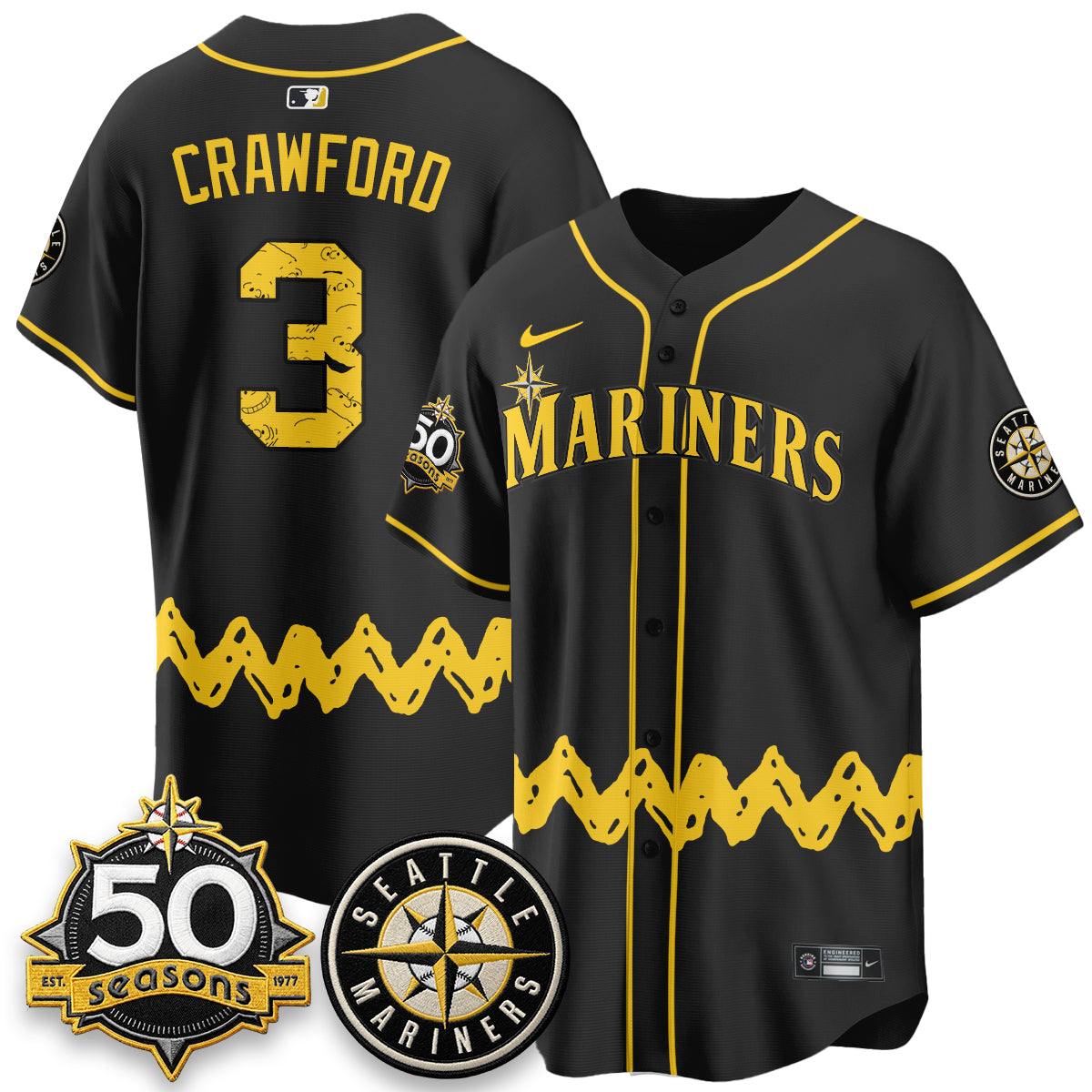 SEA x P-Nuts Vapor Limited Jersey - Stitched